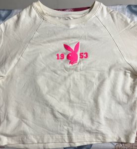 a butter yellow crop top ( full sleeves) it’s from