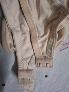 Set of 2 Daily Wear Bras, Black and Beige