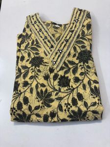 Floral Print Kurta