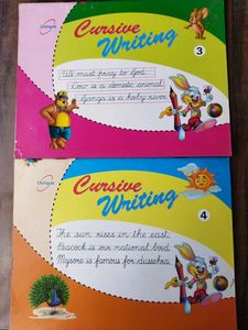 Cursive Writing Practice English Books For Kids