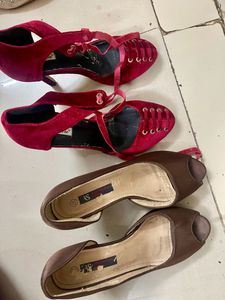2 Pair Of Heels
