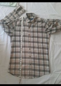 Multicolor Cotton Check Shirt For Men