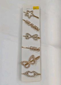 Pearl Party Type Hair Clip