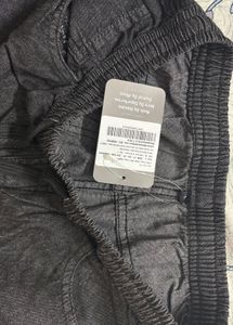 Denim Cargo Pants