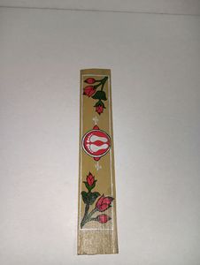 Hand Painted Organic Traditional Bookmark