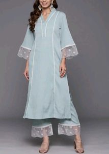Elegant Blue Kurta Set