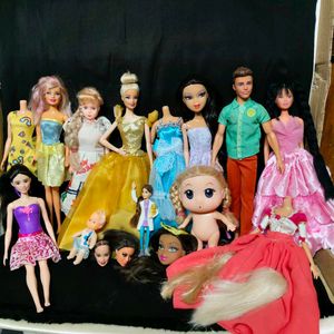 Barbie And Ken Huge Lot Doll