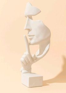Abstract Face Sculpture