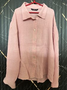 Studio I Pink Button-Down Top