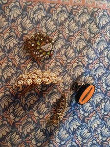 mixed clutchers and face pack , ethnic