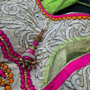 Gorgeous Green Lehenga Choli Set
