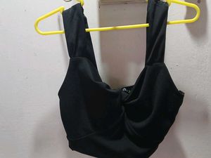 Black Bralette Top