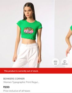 Bonkers Corner  Printed Top