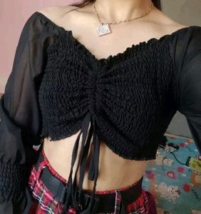 Black Smokey  Top🖤