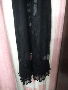 Elegant Black Lace Dress
