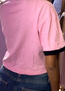 Cute Pink Graphic Tee