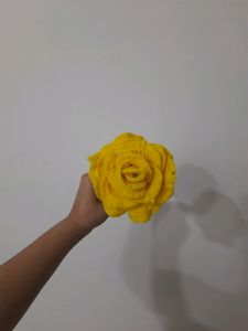 crochet rose flower