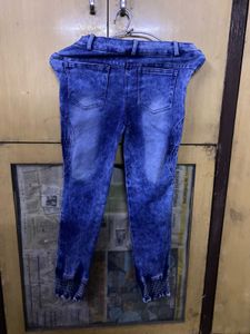 Blue And Black Combo Jean Like New …