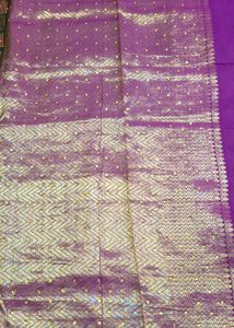 Floral Design Heavy silk Saree