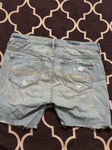 Blue Denim Shorts