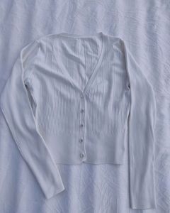 White Cardigan