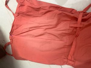 Orange Cat Print Jumpsuit