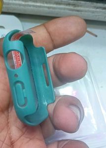 Temper Glass Case Of Apple Smartwatch