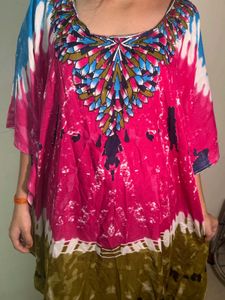 Colorful Kaftan Dress