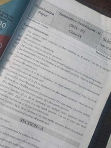 Oswaal CBSE Class 9 Science Question Bank
