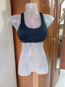 Comfy Black Sports Bra