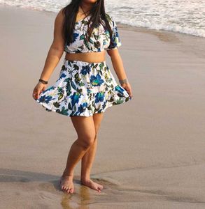 Floral Two-Piece Co-ord Set