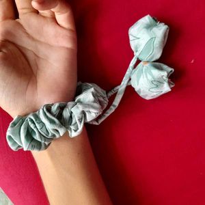 Rose Scrunchie