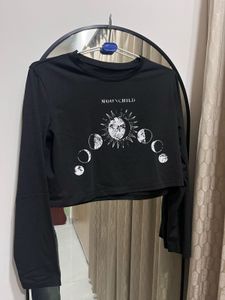 Cropped Moonchild T-shirt