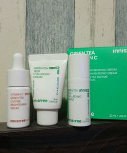 Innisfree Green Tea &amp; Vitamin C Trio Kit (New)