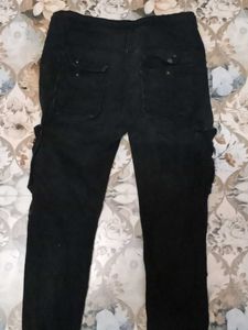 Black Cargo Pants
