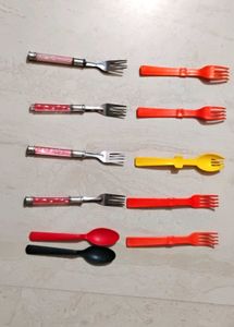 Set Of Frocks And Spoons