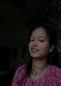 Pink Patterned Nightgown