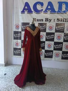 Sample Velvet Gown