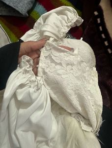White Corset Hi-Lo Dress
