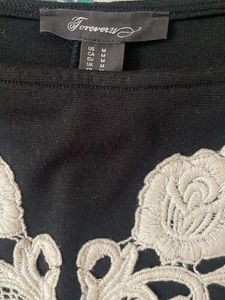 Embroidery Bodycon Dress