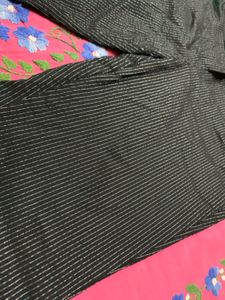 Black White Strip Formal Pant
