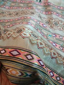 Elegant Floral Print Saree