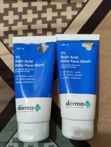 pack of 4, kojic acid face wash &amp; serum