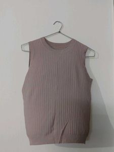 Sleeveless Knit Top