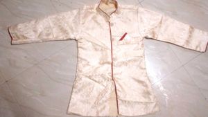 Boys' Cream Sherwani