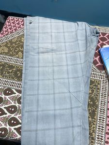 Stifler Jeans. Good Fit Checked Cotton Jeans and Looks Good When Wearing