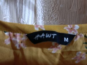 Girls Mustard Top