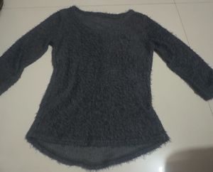 Cozy Fuzzy Knit Sweater