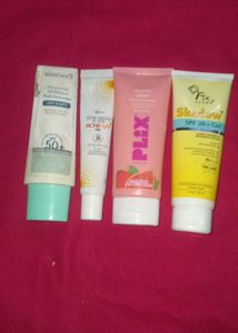 Sunscreens Combo For Protected Skin