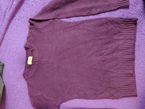 Purple Knit Sweater